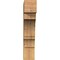 Ekena Millwork Balboa Block Smooth Bracket, Western Red Cedar, 5 1/2"W x 24"D x 28"H BKT06X24X28BOA05SWR - alternate 3